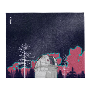 Mount Wilson Observatory Throw blanket