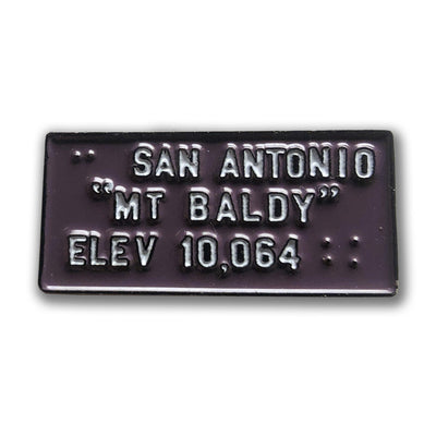 Mount Baldy Enamel Pin | TRVRS Apparel, San Gabriel Mountains, Angeles National Forest, Mount San Antonio