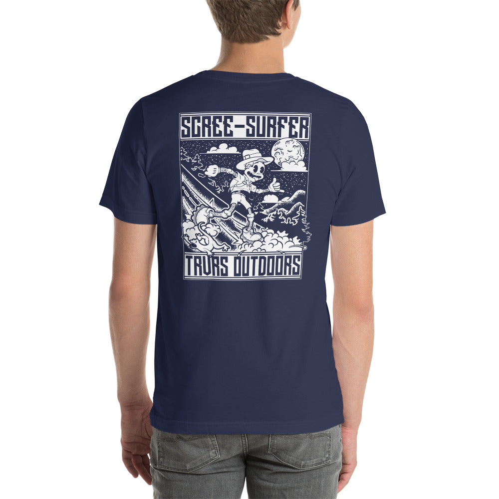 Navy -  Scree Surfer T-Shirt | TRVRS Outdoors